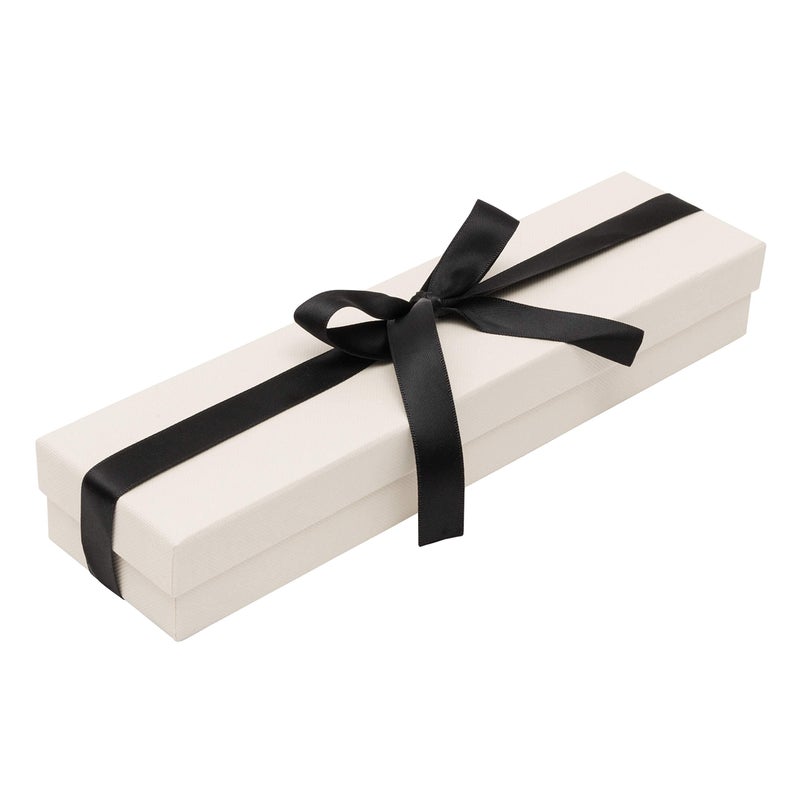 Noble Pack Noble Piano Wood Bracelet Box - Luxury Bracelet Gift Box - Jewelry Gift Box for Bracelet - Comes with Two Piece Packer and Ribbon (Black) - Image 5